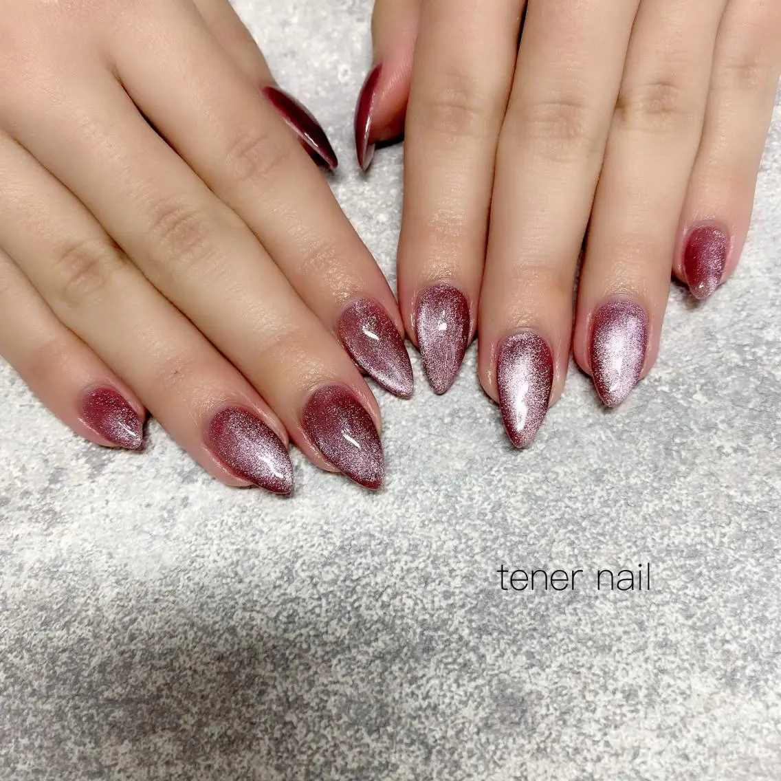 ネイル マグネットネイル テネルネイル tener nailのネイルデザイン