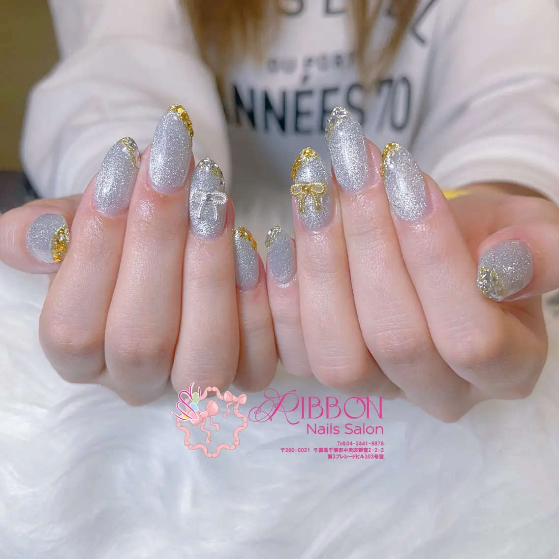 ネイル チークネイル フットネイル フレンチネイル グラデーション 韓国ネイル Ribbonnail salonのネイルデザイン