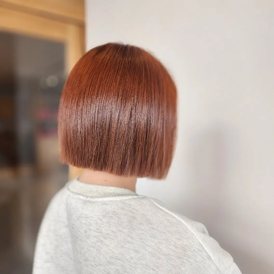 ショート カラー ボブ シールエクステ🎀 ホシノ🕒ユウカのヘアスタイル