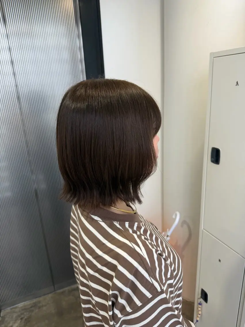 ミディアム カット ヘアカラー 透明感カラー /sayakaのヘアスタイル
