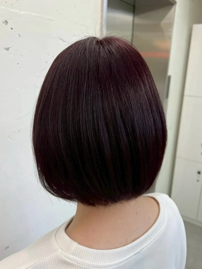 カラー 野内 柚那のヘアスタイル