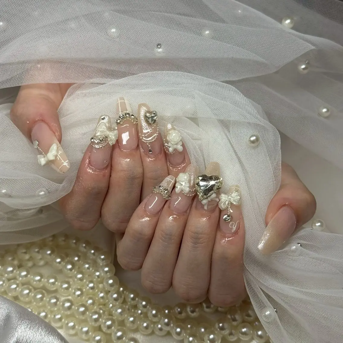 ネイル ワンホンネイル ハンドネイル nailsalon popoのネイルデザイン