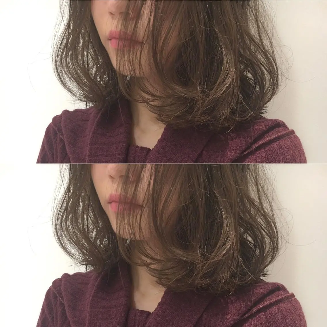 ショート ミディアム セミロング パーマ ミディアムパーマ セミロングパーマ 江原 彩華のヘアスタイル