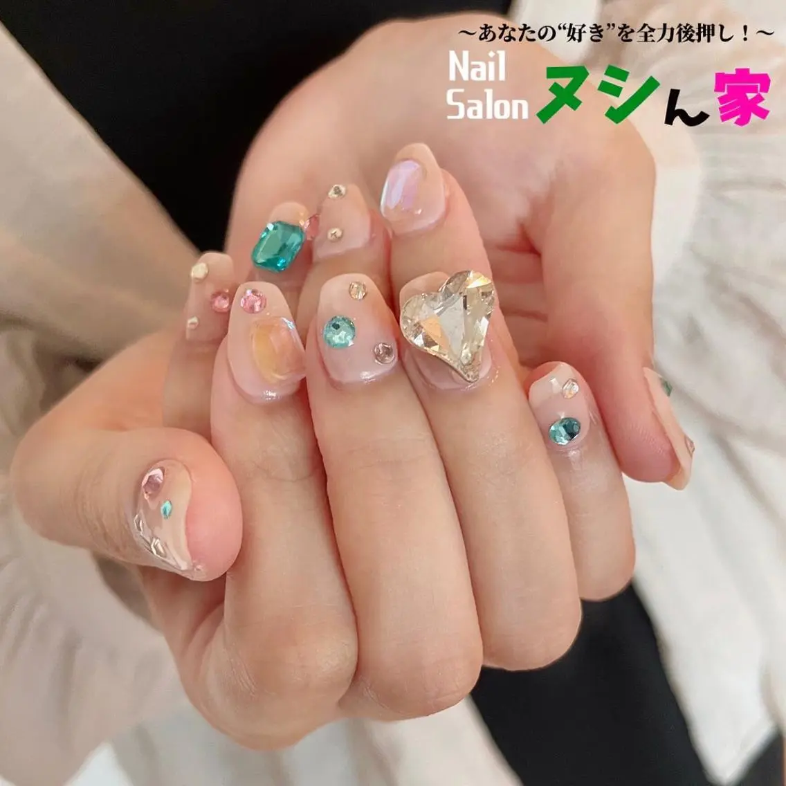 ネイル ワンカラーネイル ハンドネイル Nail ヌシん家 AKANEのネイルデザイン