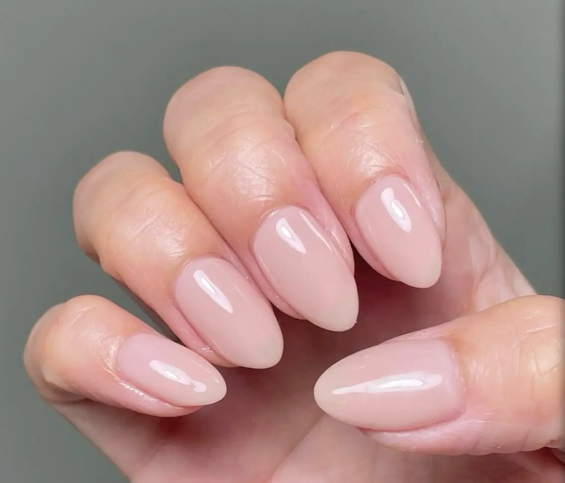 ハンド💅ワンカラー(ラメグラデーション)オフ込みの写真