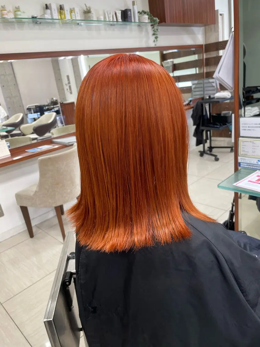 ミディアム カラー 色川 優斗《髪質改善》のヘアスタイル