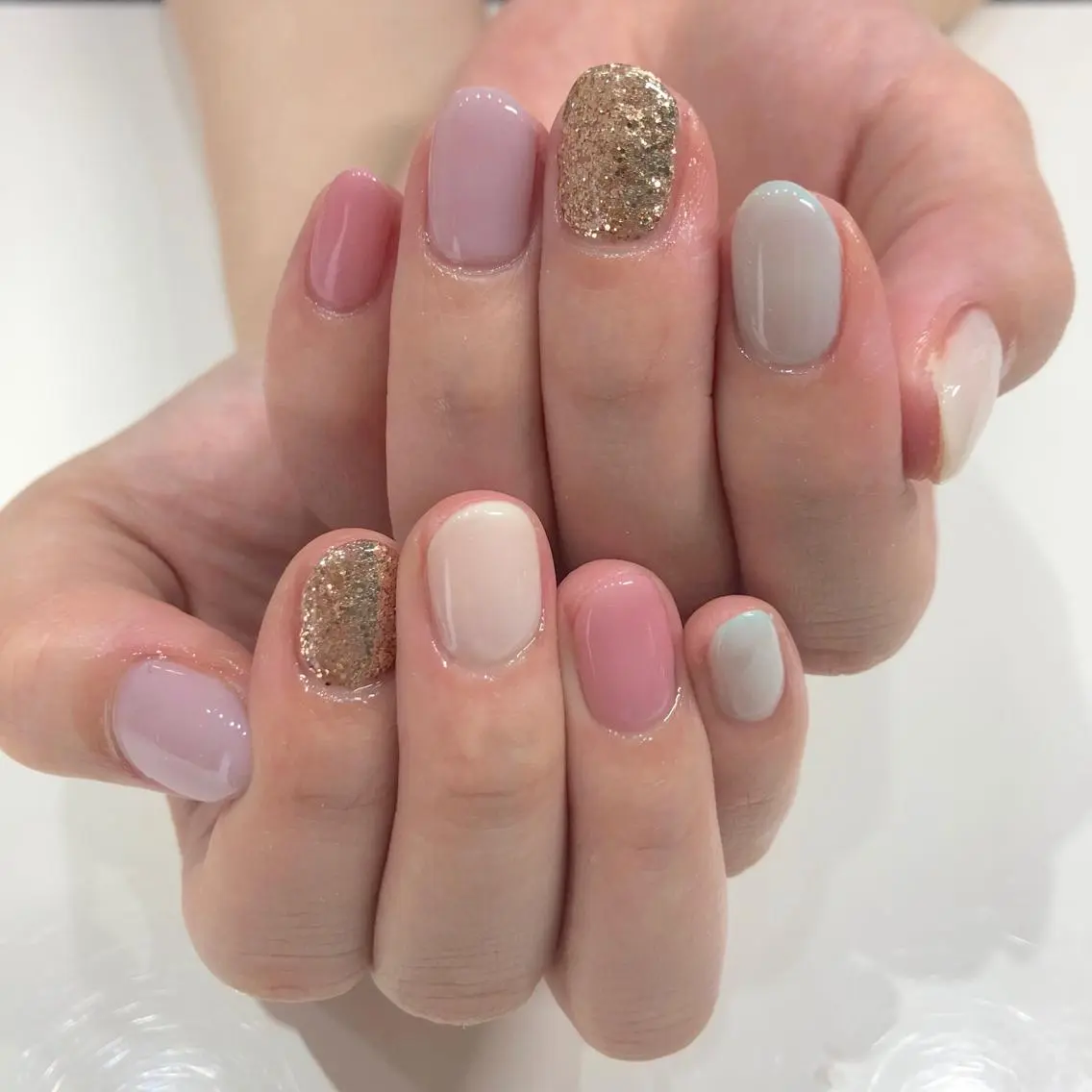 ネイル ハンドネイル shiro ハルカのネイルデザイン