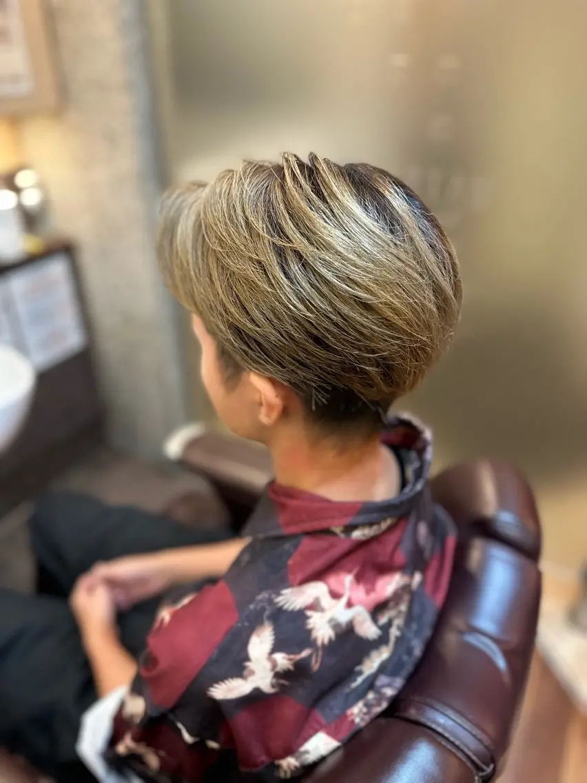 メンズ 村上 颯のヘアスタイル