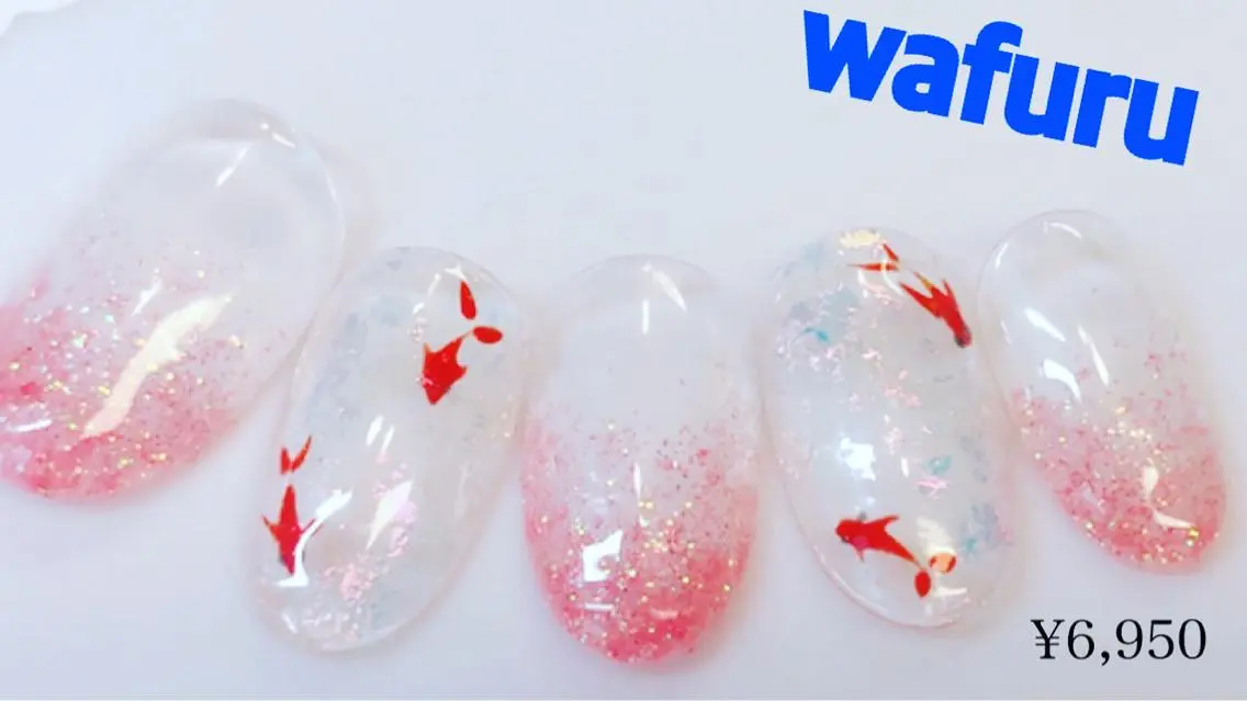 ネイル ハンドネイル 和風流 wafuruのネイルデザイン