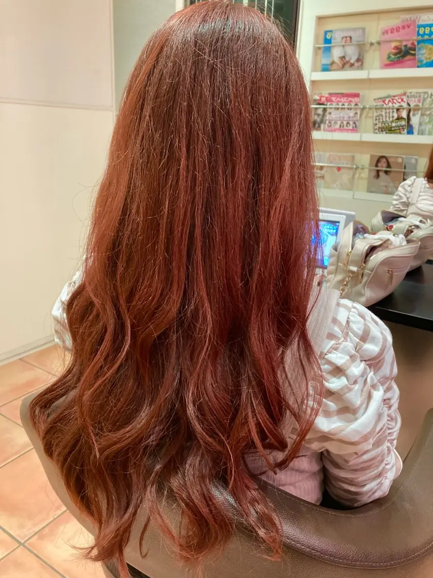 ロング カラー ブリーチ ブリーチなしカラー 🌼イメコン美容師 🌼水島麗子のその他イメージ