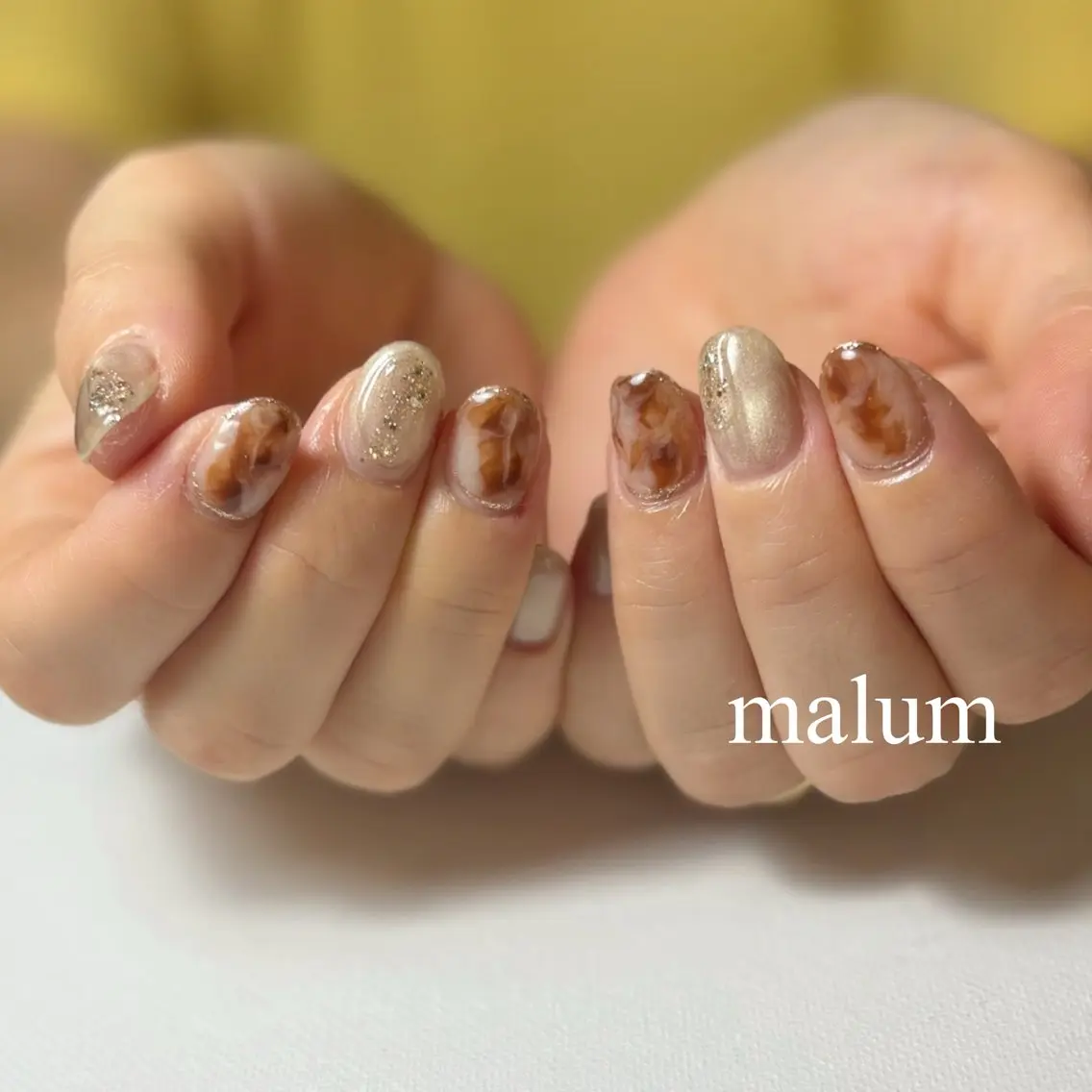 ネイル ハンドネイル malum nailのネイルデザイン