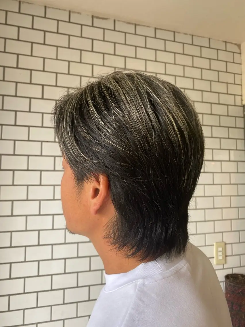 ショート ハイライト ひばりヶ丘美容室 カット石井里佳のヘアスタイル