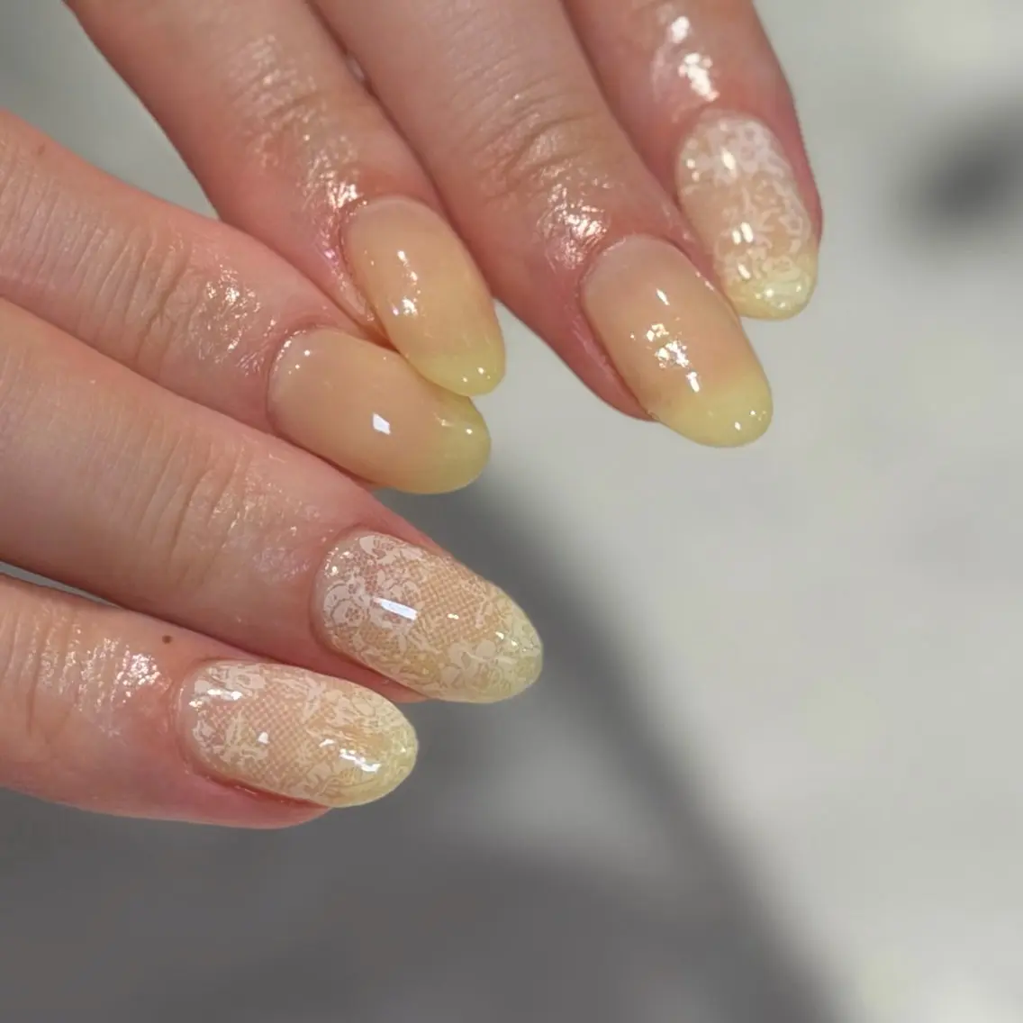 ネイル シンプルネイル yume 🎀大人ガーリー🎀のネイルデザイン