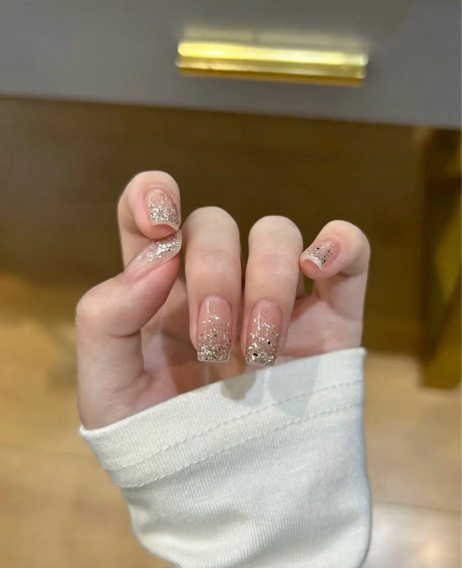 「研修コース」ラメグラデーション、オフ無し、オフ別途追加600円の写真
