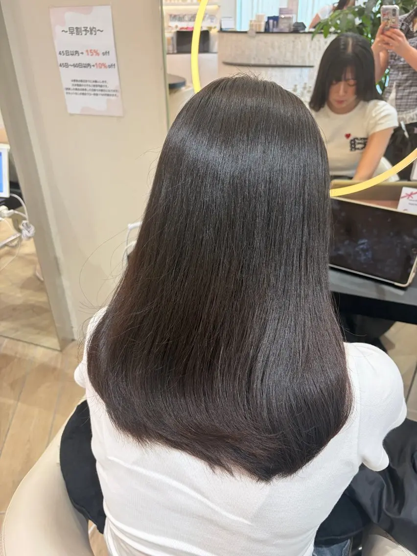 トリートメント 田村 瑠菜のヘアスタイル