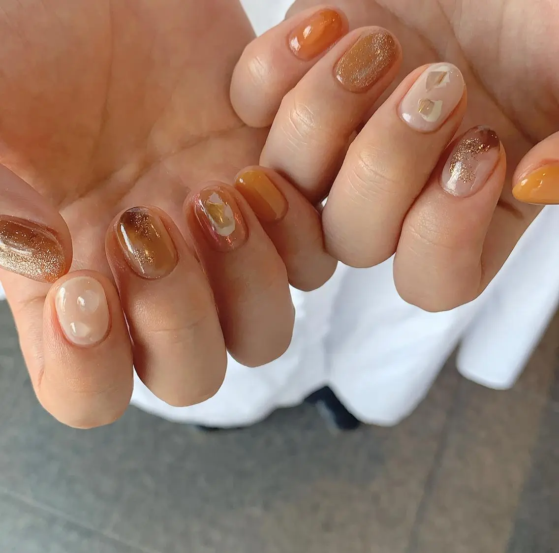 ネイル ハンドネイル にしぐち はるかのネイルデザイン