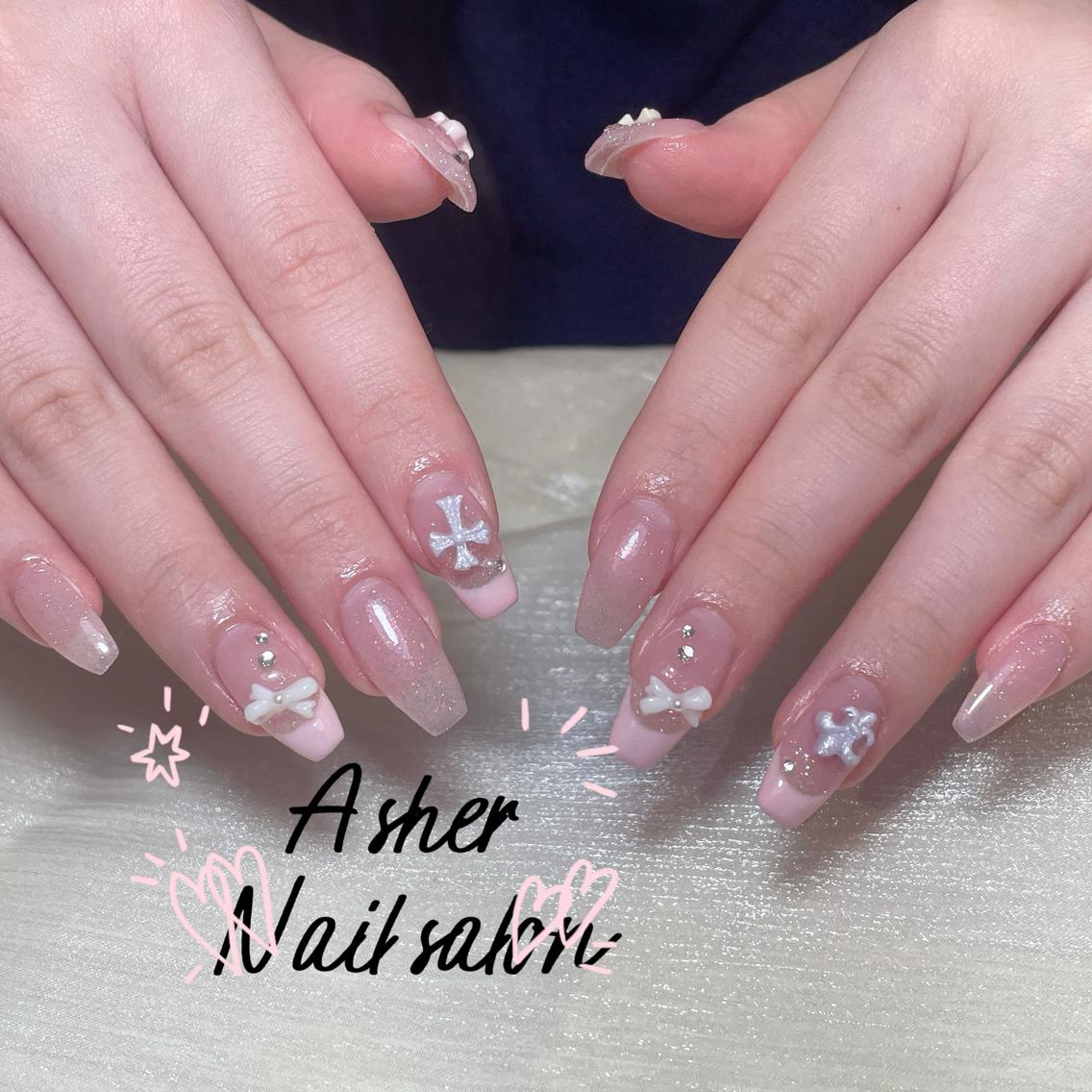 ネイル ハンドネイル ハンドケア Asher _Nailのネイルデザイン
