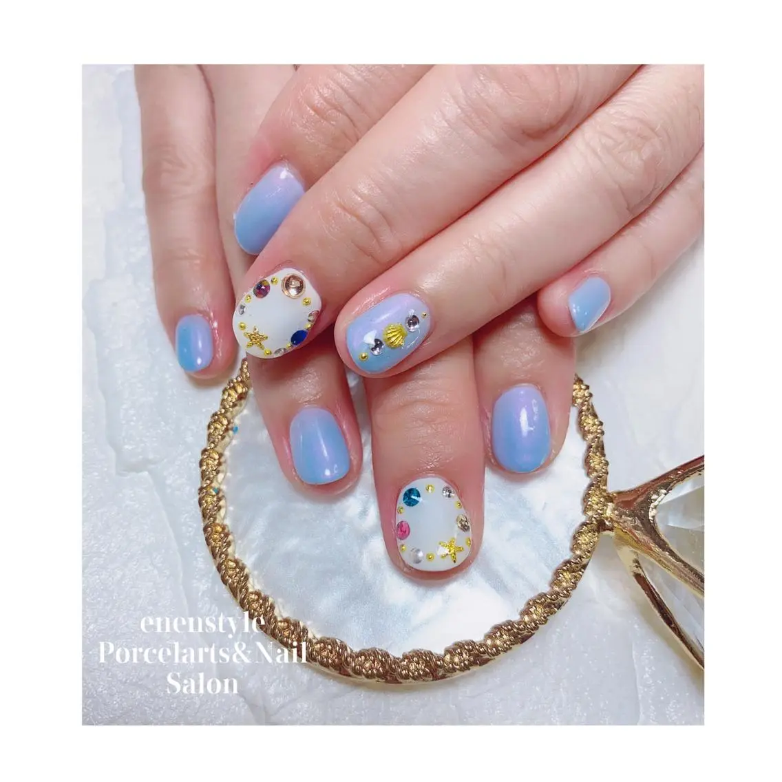 ショート ネイル ジェルネイル ニュアンスネイル オフィスネイル ワンカラーネイル パラジェル ハンドネイル 🐾enen style 🐾のネイルデザイン