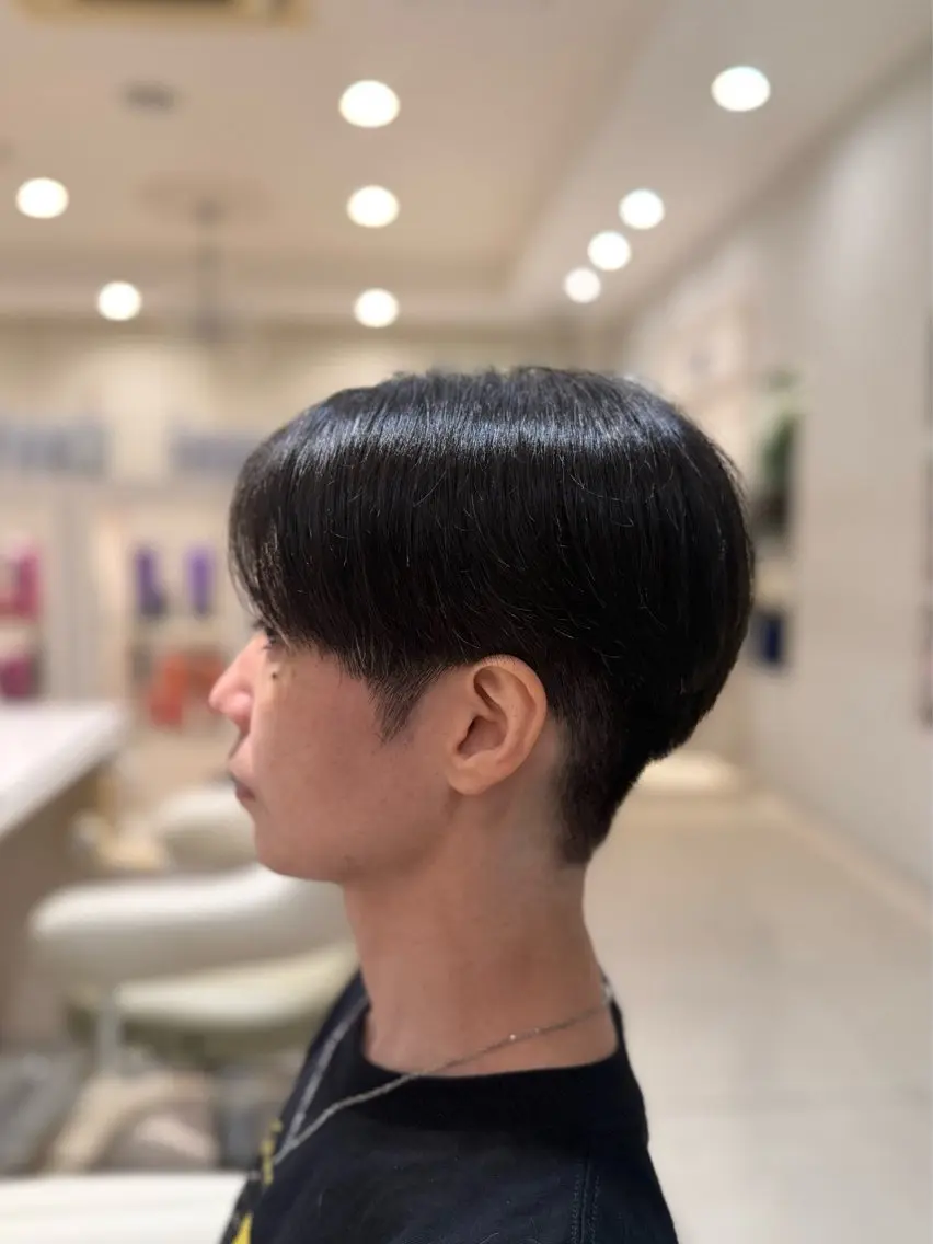 メンズ 🩰Ruka|透明感 カラー|メンズカットのヘアスタイル
