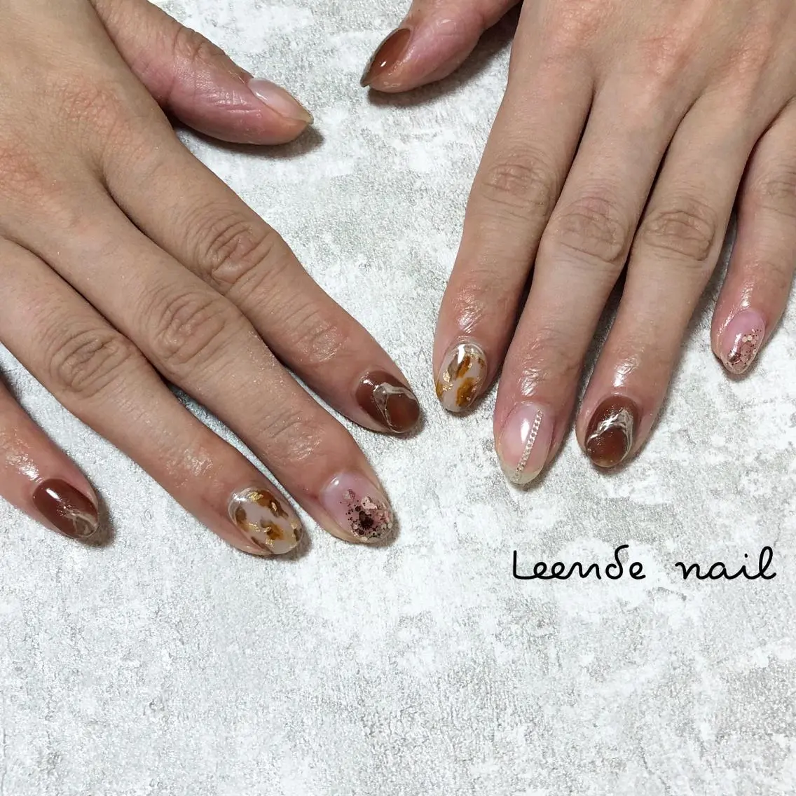 ネイル ハンドネイル Leendenail 【リエンダネイル】のネイルデザイン