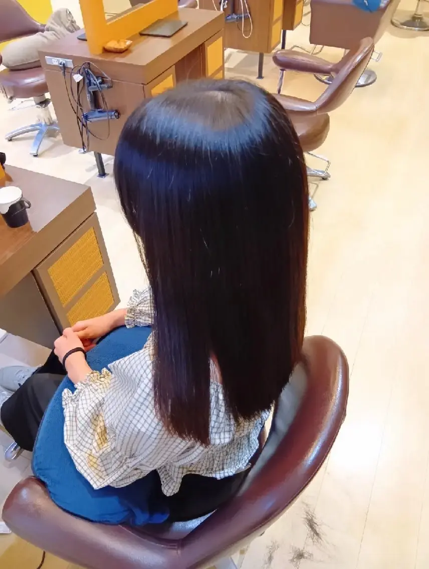 ロング ロング 縮毛矯正 トリートメント カット トリートメント 小林暢🌟Orque 髪質改善サロン🌙のヘアスタイル