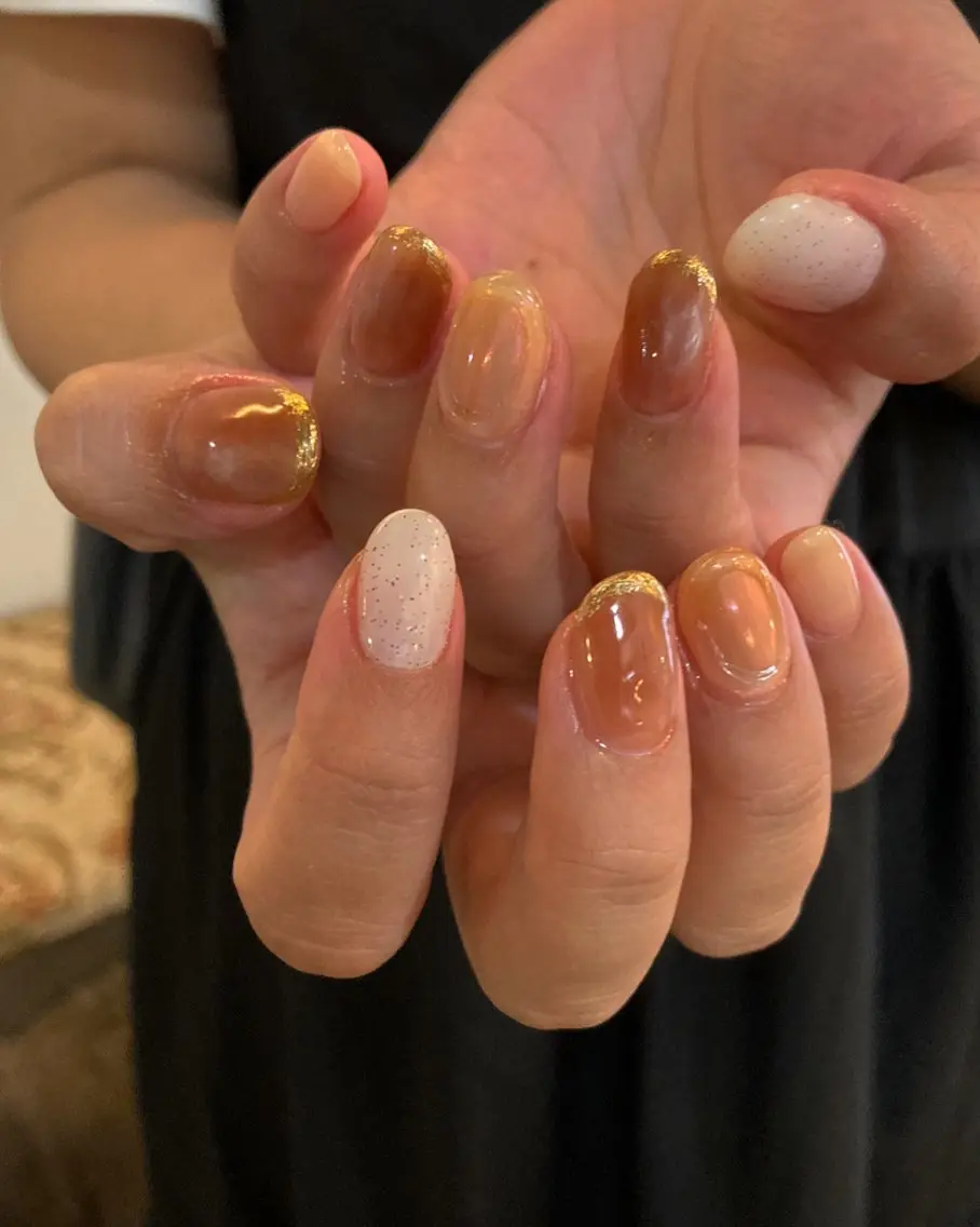 ネイル ニュアンスネイル ハンドネイル DEEP nail salonのネイルデザイン