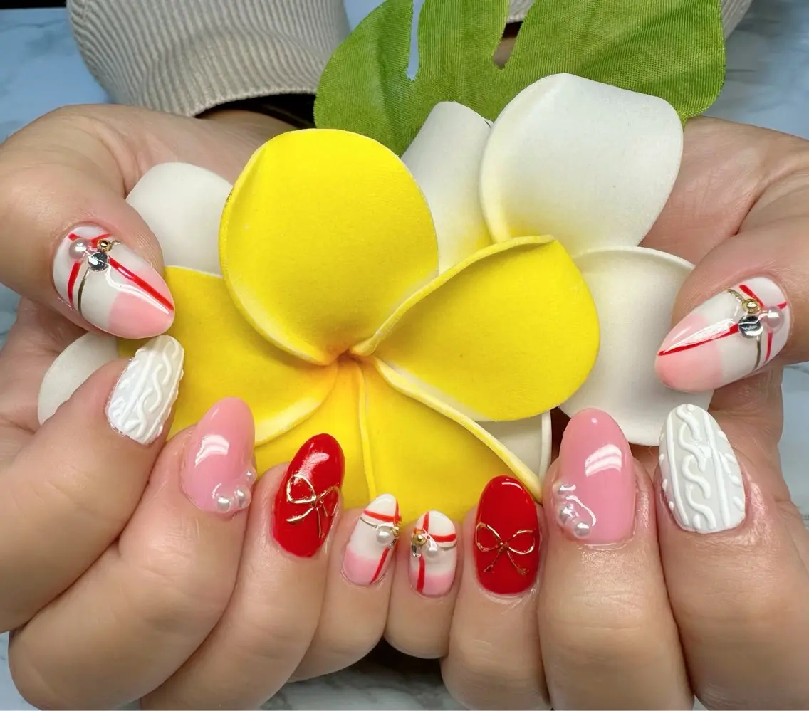 ネイル アートネイル ラメ(グリッター) ワンカラーネイル 冬ネイル Mai’s nailのネイルデザイン