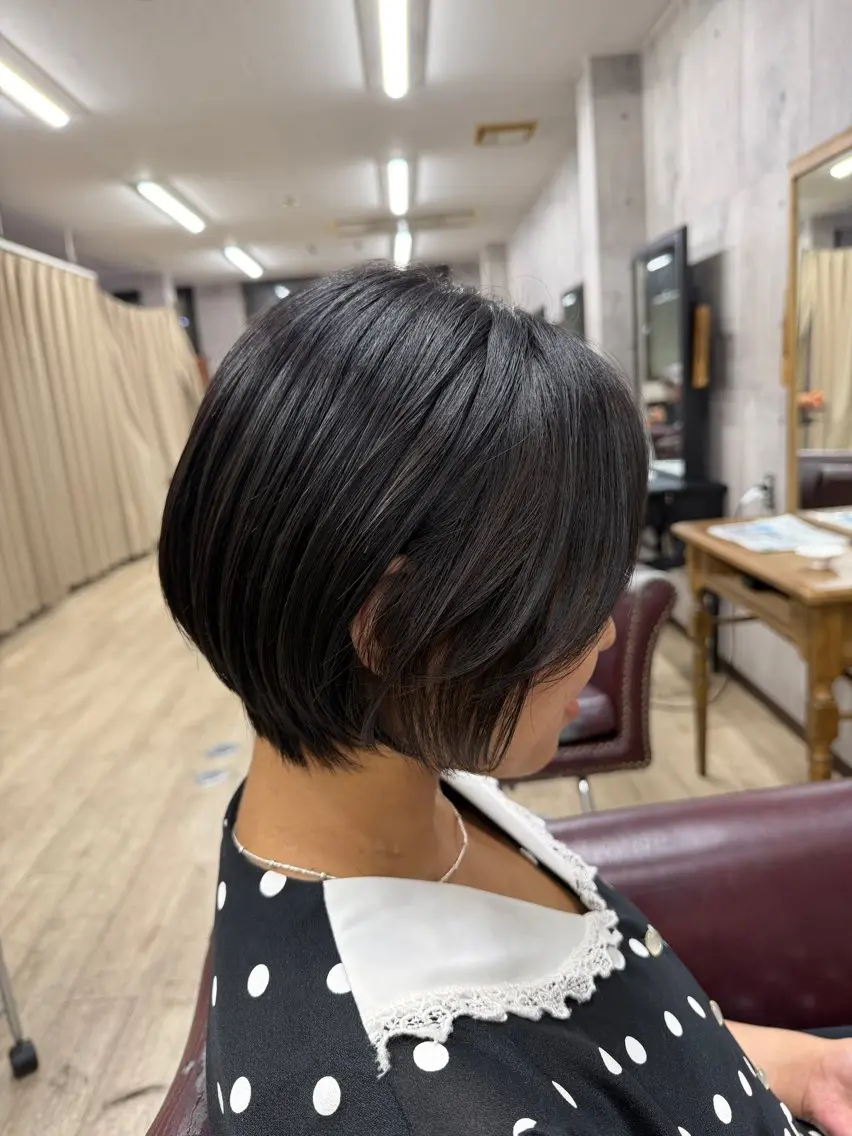 ショート ボブ ショートヘア 古賀 颯磨のヘアスタイル