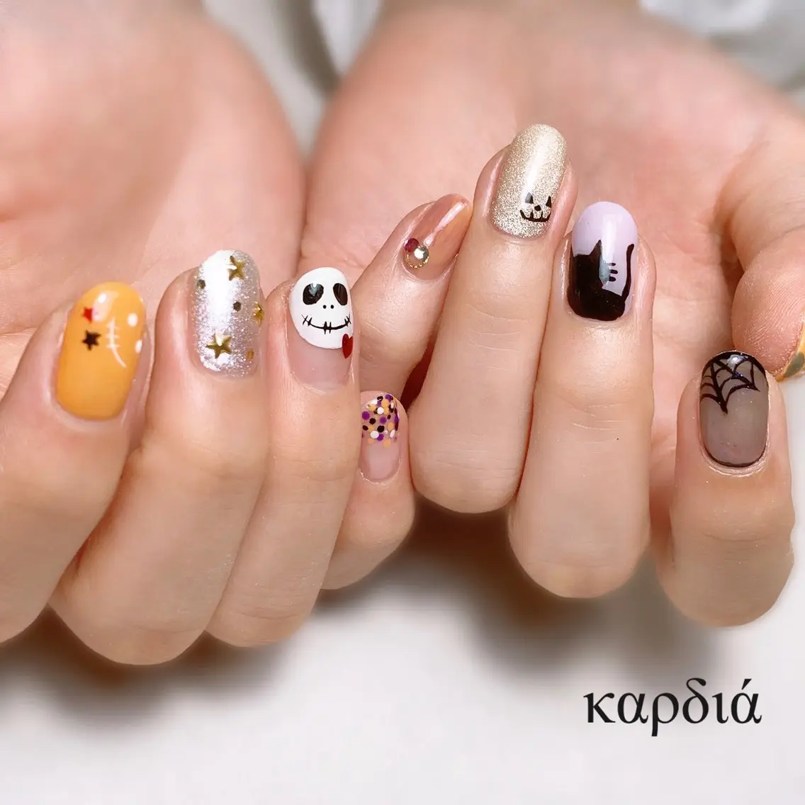 ネイル καρδιά -ｶﾙﾃﾞｨｱ-のネイルデザイン