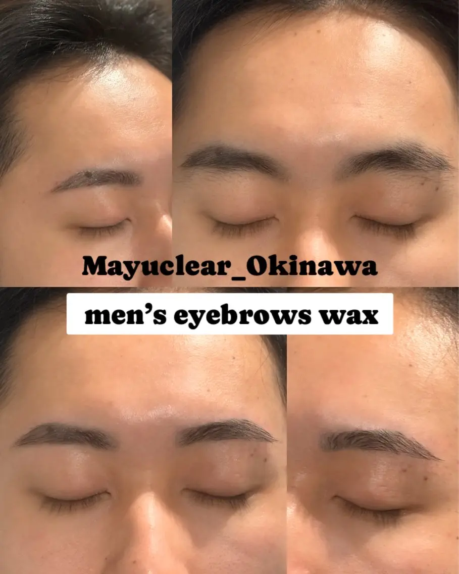 メンズ アイブロウ ワックス脱毛 眉カット その他(アイブロウ) メンズ眉毛サロン マユクリア沖縄那覇店の眉毛・アイブロウイメージ