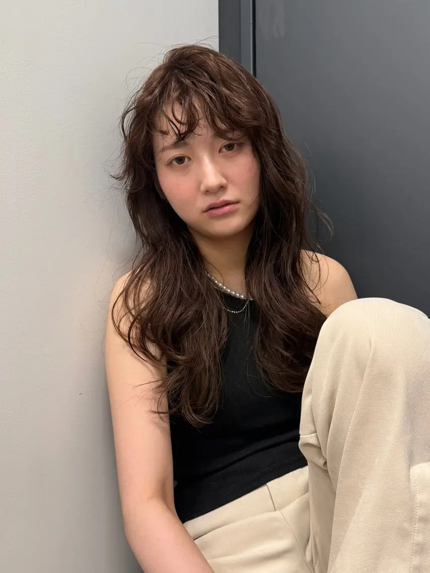 ロング カラー ヘアカラー トリートメント "Daisy" Rio /大名・天神のヘアスタイル