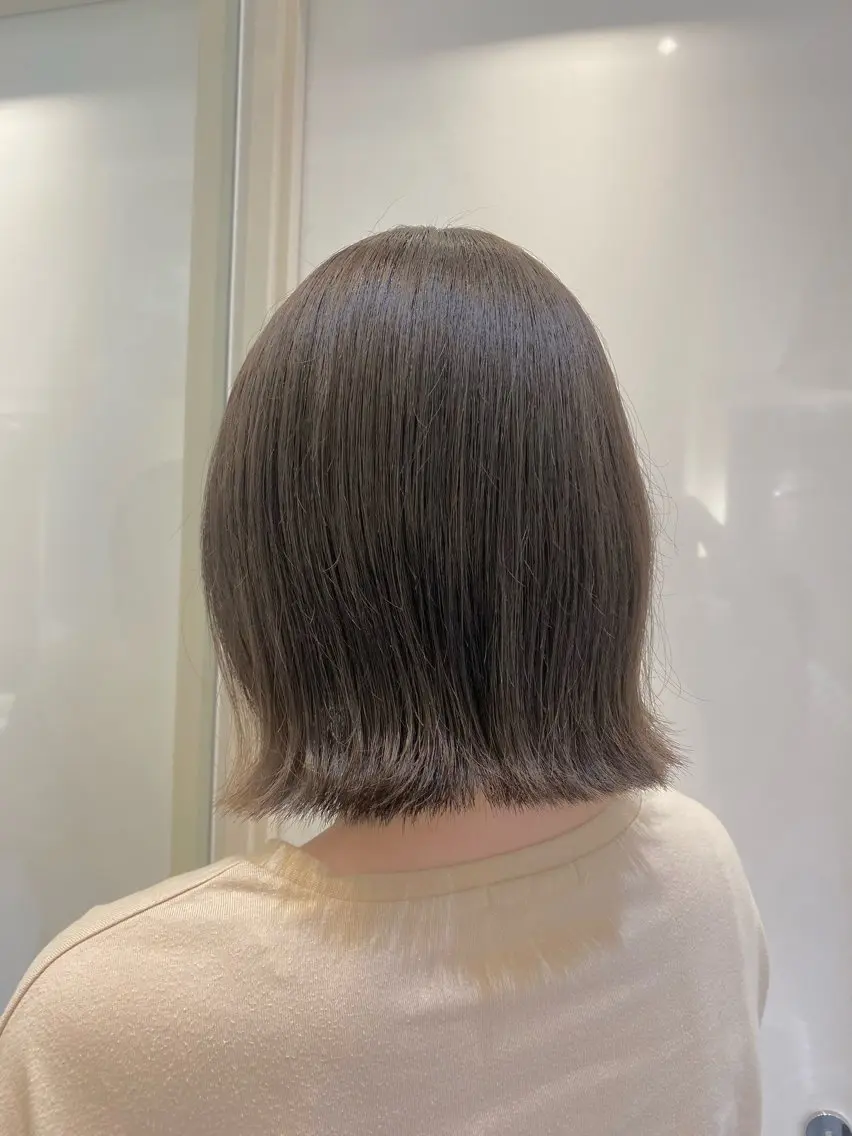 【U29限定】✨️切りっぱなしボブ✨️➕Aujua美容液🫧の写真