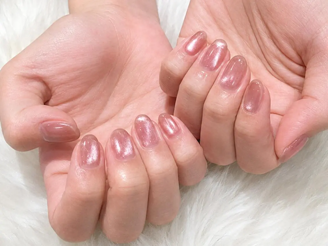 ネイル 赤色 ハンドネイル Kanai Harukaのネイルデザイン