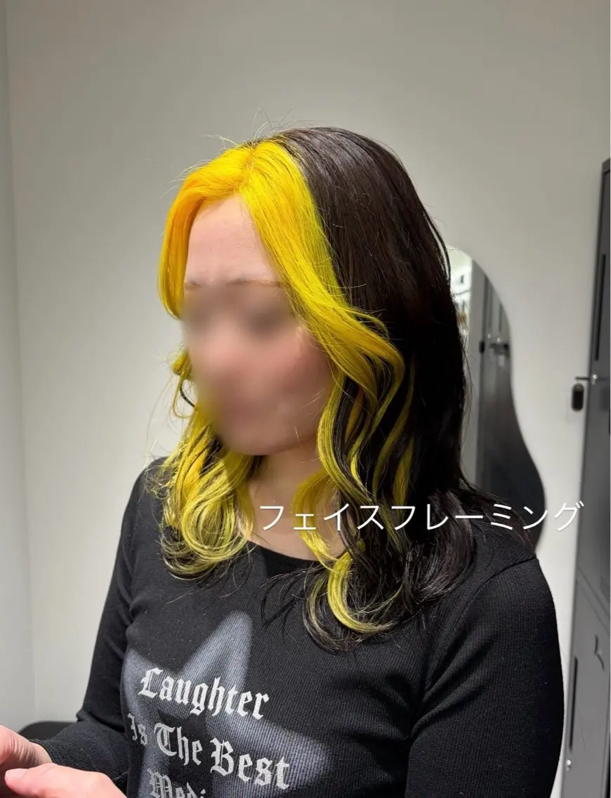 ミディアム カラー カット ヘアカラー limitみづき🌙 レイヤーカットのヘアスタイル