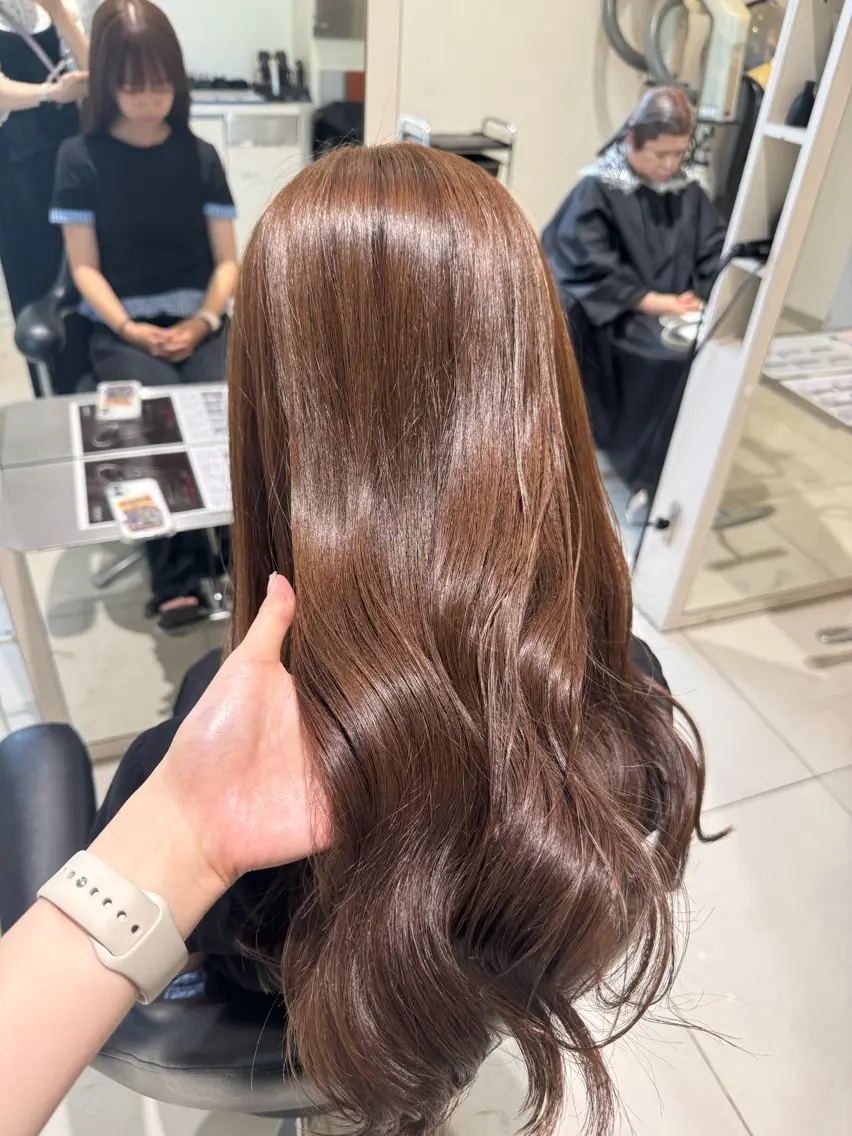 カラー カット ヘアカラー トリートメント 松下 紗季のヘアスタイル