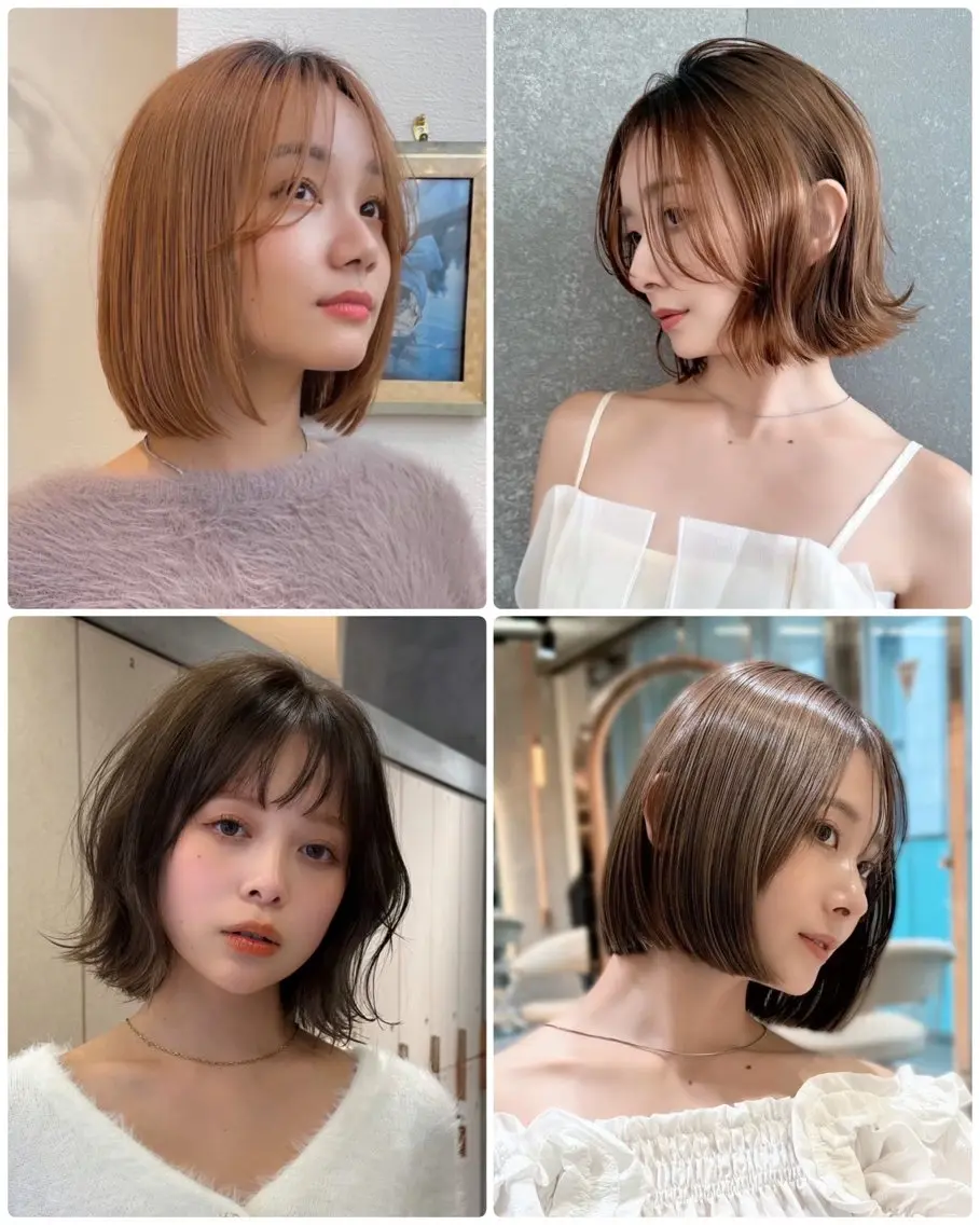 ショート カット ヘアカラー トリートメント 🛑柔らか透明感 カラー🛑大谷のヘアスタイル
