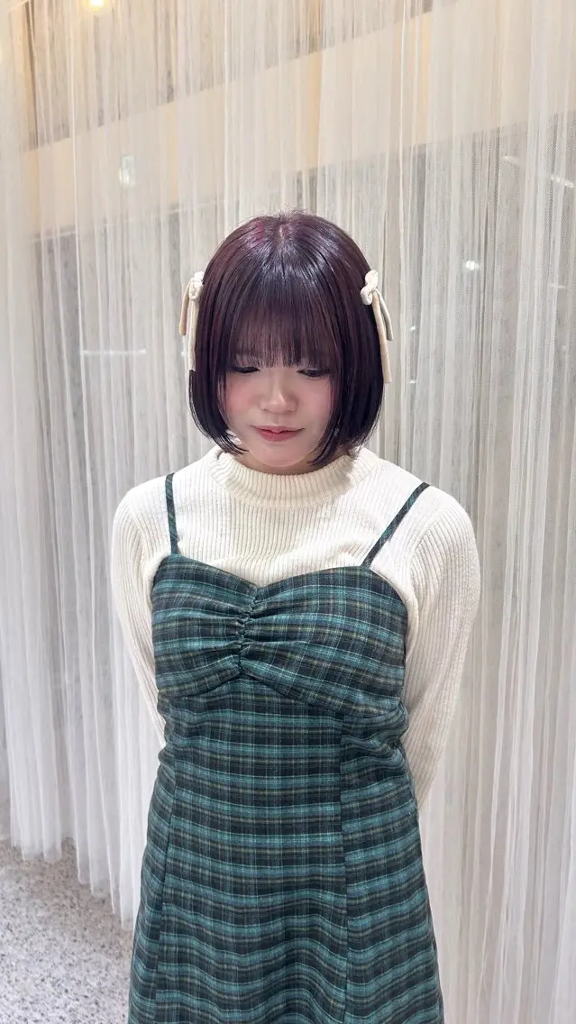 カラー cher. 熊谷衣織のヘアスタイル