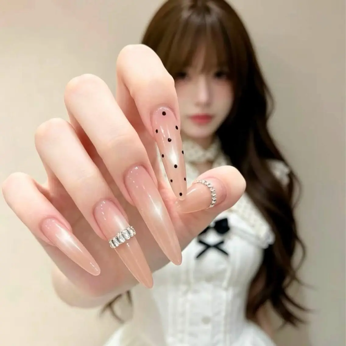 ネイル チークネイル フットネイル 韓国ネイル マグネットネイル 持ち込み ハンドネイル ハンドケア AN NAIL _HOAのネイルデザイン