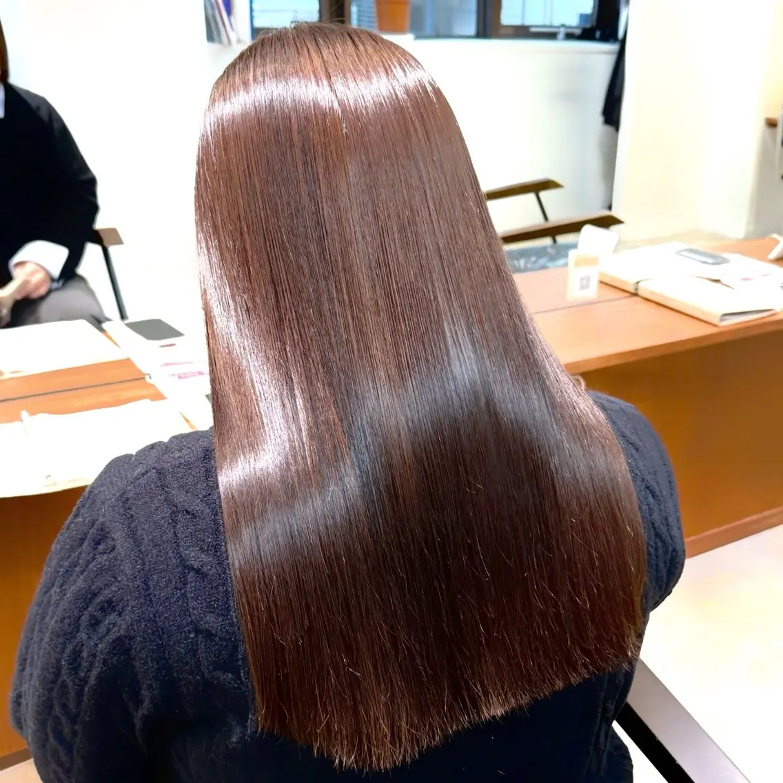ロング カット 縮毛矯正 トリートメント レイヤーカット 縮毛矯正 高杉颯汰のヘアスタイル