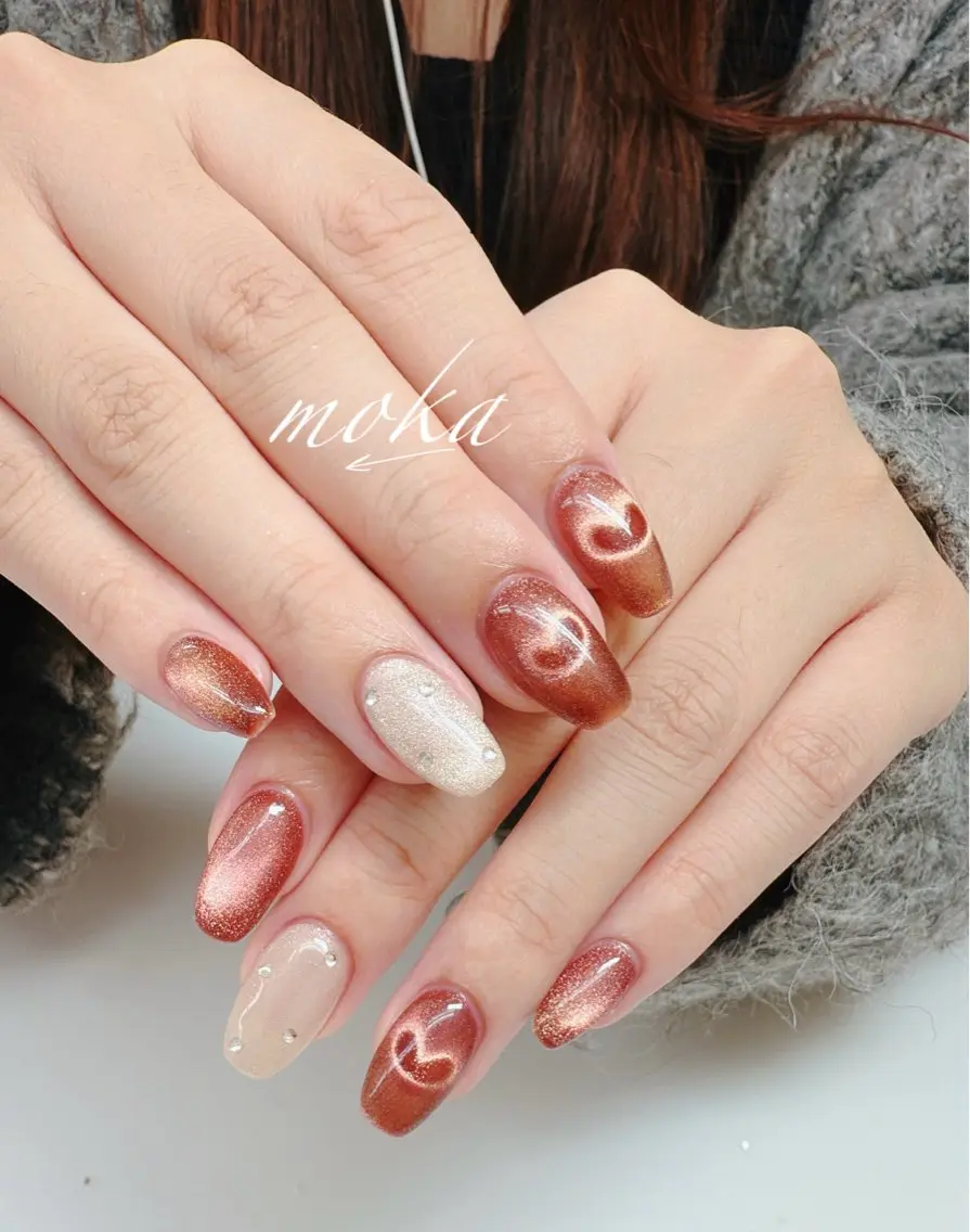 ネイル ハンドネイル ハンドケア 胡蝶蘭レディースサロ ンNailMOKAのネイルデザイン