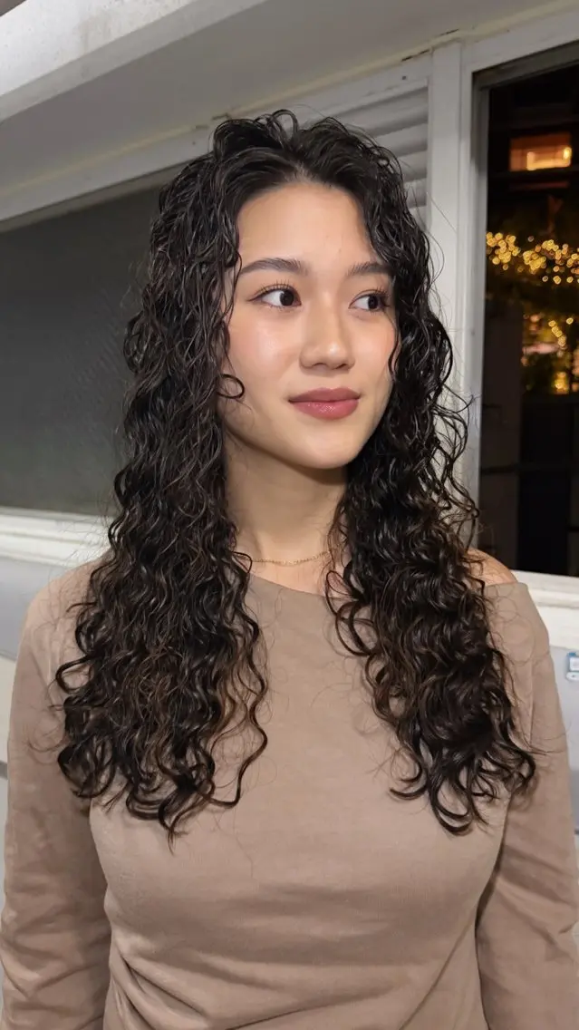 ロング パーマ カット パーマ パーマ特化⚡️阿世賀 隆太のヘアスタイル