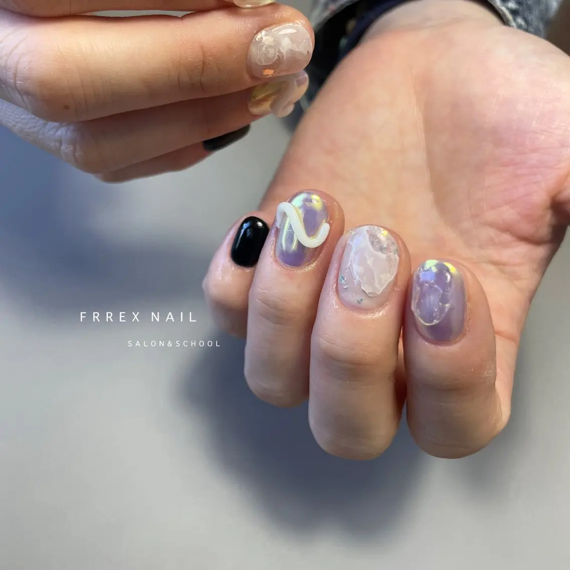ネイル ニュアンスネイル ハンドネイル ハンドケア freex nail /ニュアンス/個性派のネイルデザイン