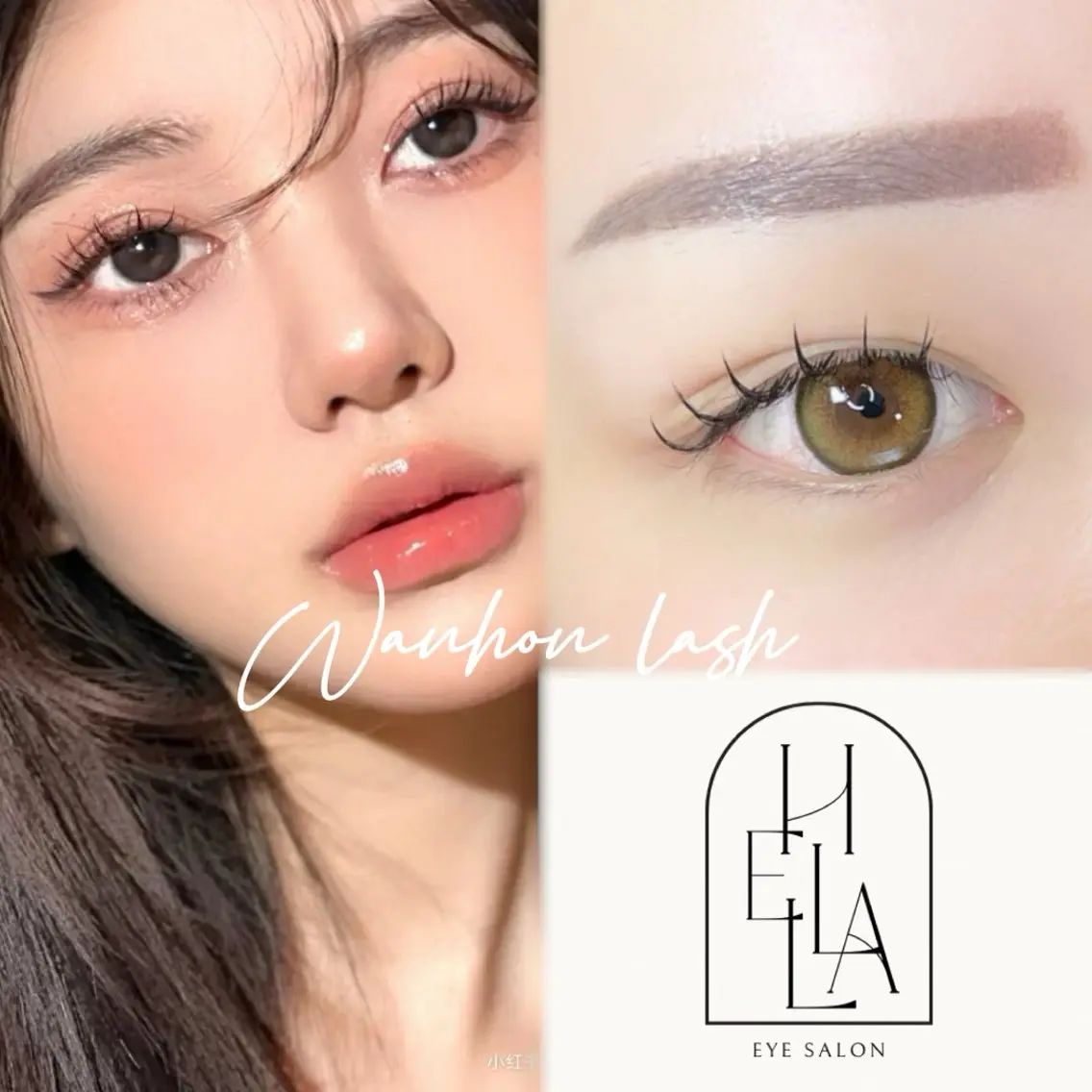 マツエク・マツパ まつげパーマ／眉毛 H e l l aのマツエク・マツパデザイン