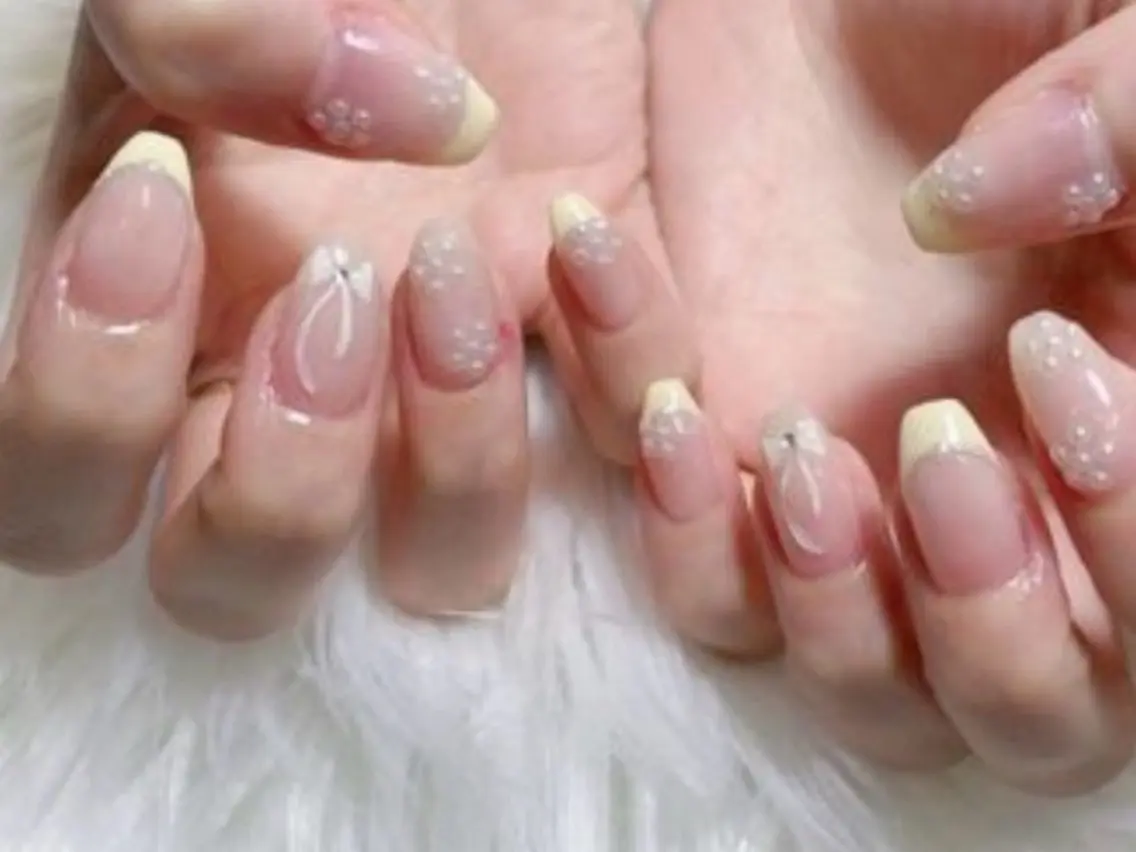 ミディアム 韓国風ヘア ハンドネイル ハンドケア HEAVEN Nail 池袋のネイルデザイン