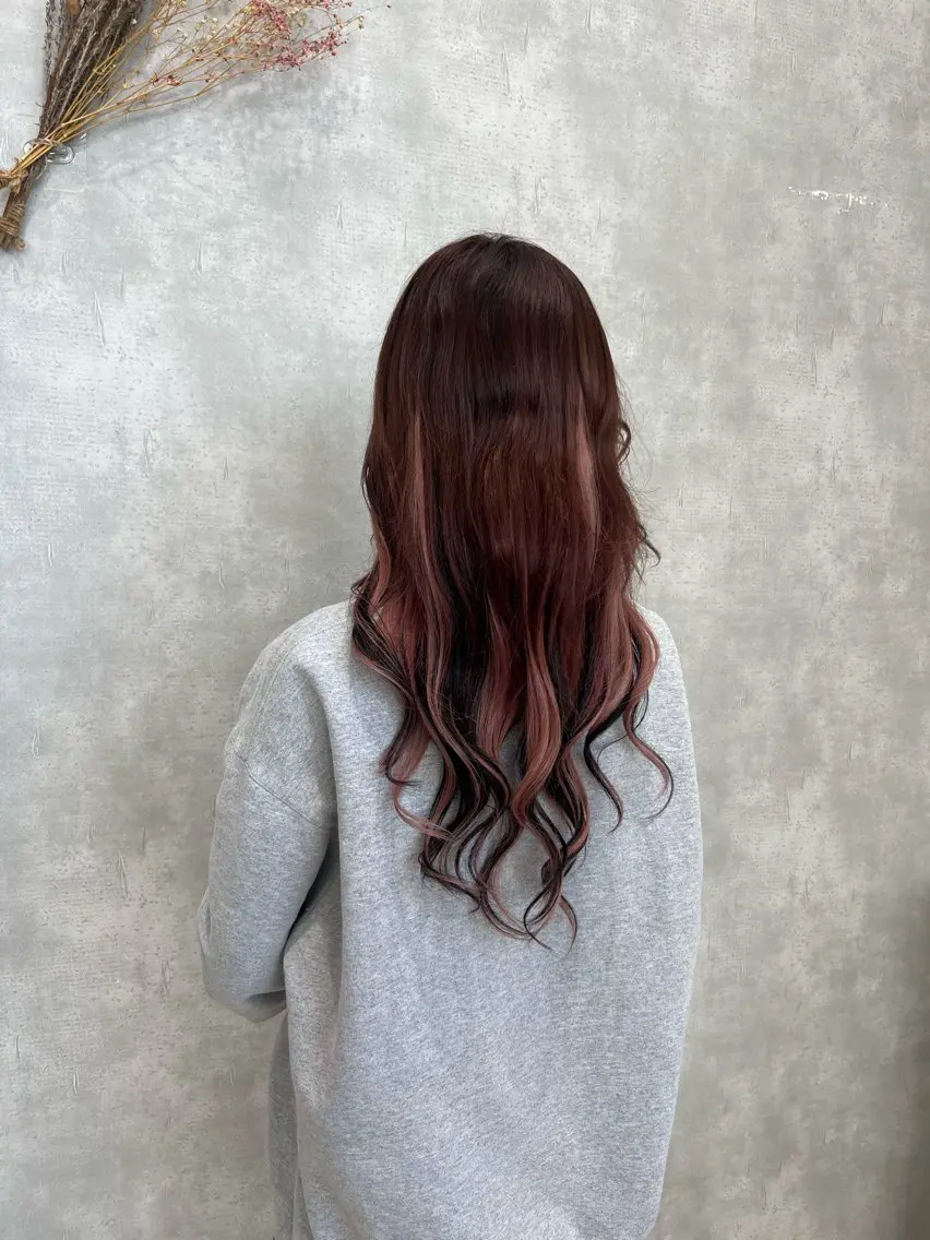 ロング エクステ label はしぐち ななみのヘアスタイル