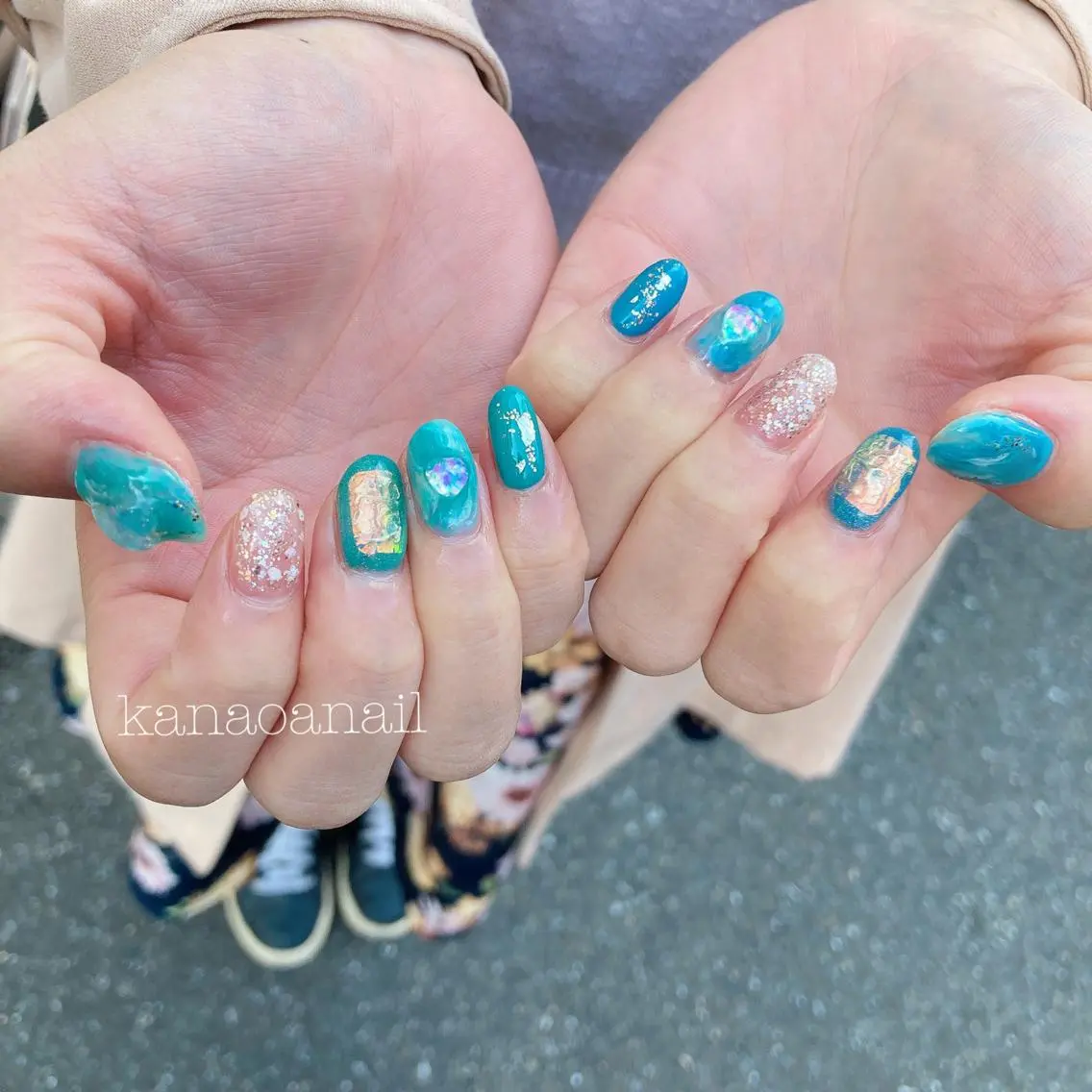 ネイル 地爪育成💅 kanaoanailのネイルデザイン