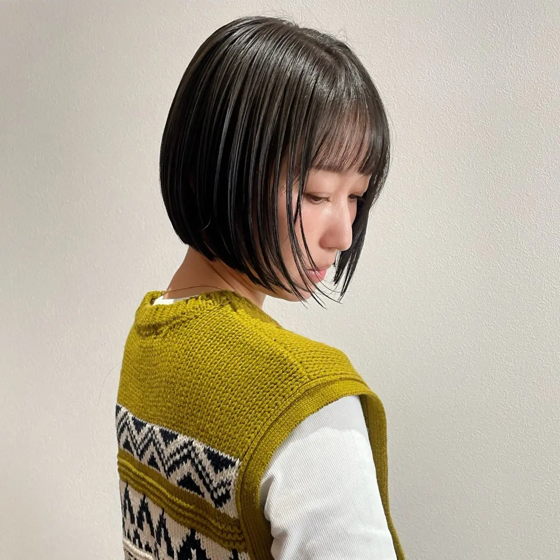 ショート カラー ボブ カット ヘアカラー トリートメント 北九州美容室 🕊️わかな✂︎のヘアスタイル