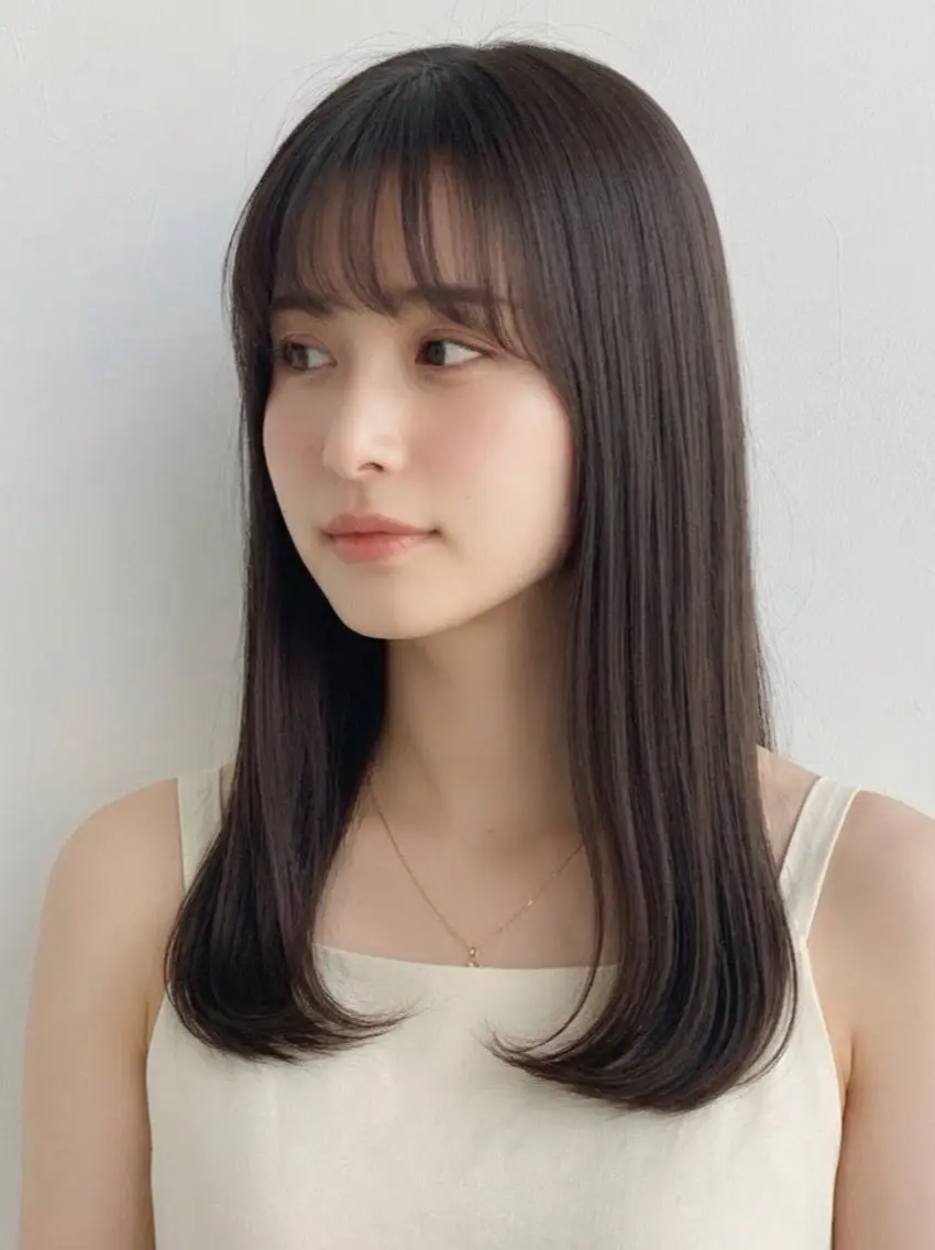 セミロング カラー ヘアカラー maison ema 🌸Nodokaのヘアスタイル