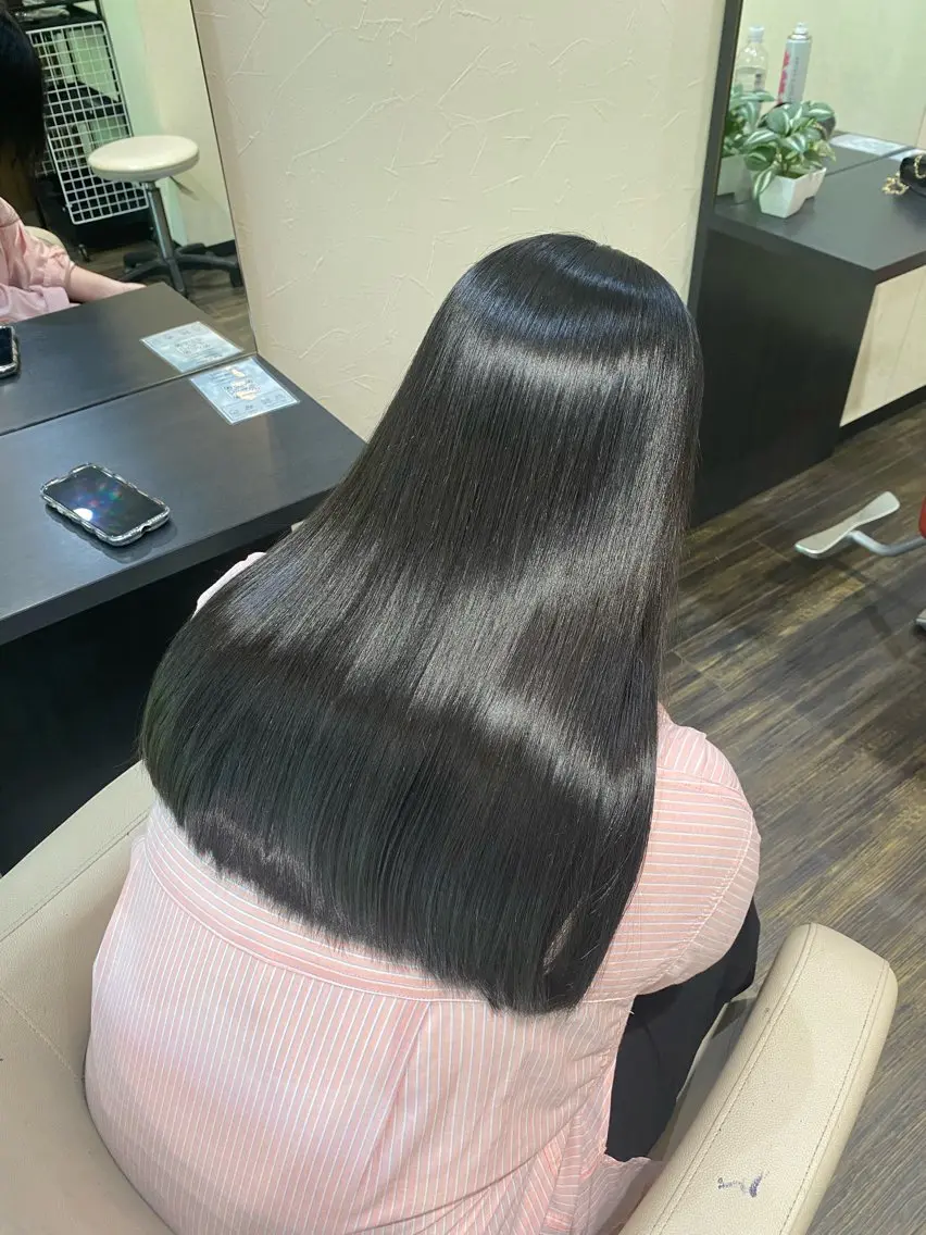 ロング yamashita karinのヘアスタイル