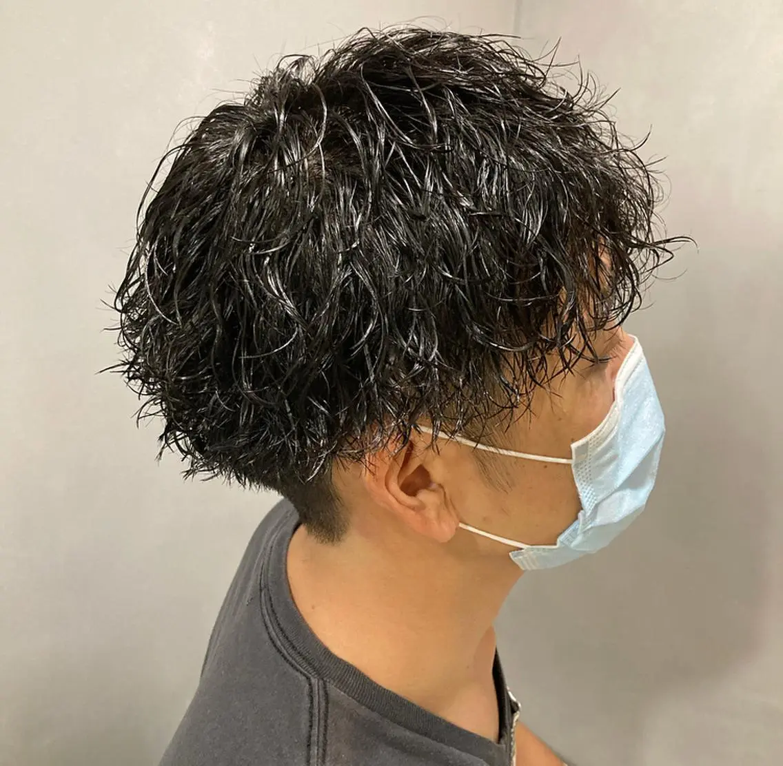 メンズ カット パーマ メンズ特化 TAKUYAのヘアスタイル
